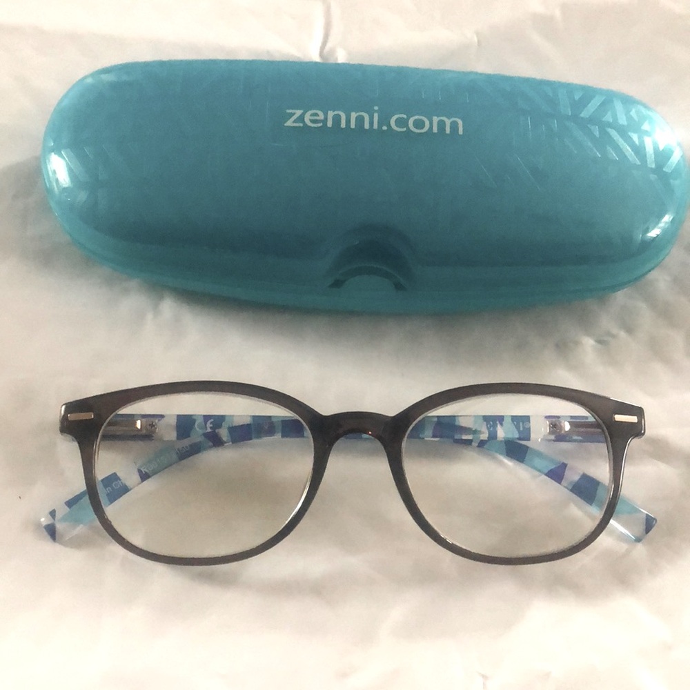 Zenni Reading Glasses | 1.50 Strength | Case Included